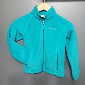 Girls Columbia Zip-Up Small 7/8